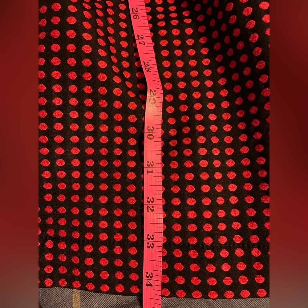 QMack Black and Red Polka Dot Dress Size 12 - Picture 5 of 7